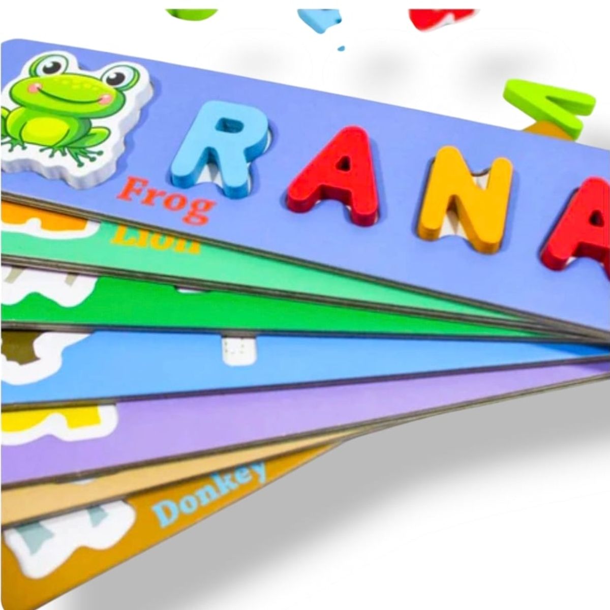 GENERICO - Juego didáctico de Lectoescritura asociativa Montessori