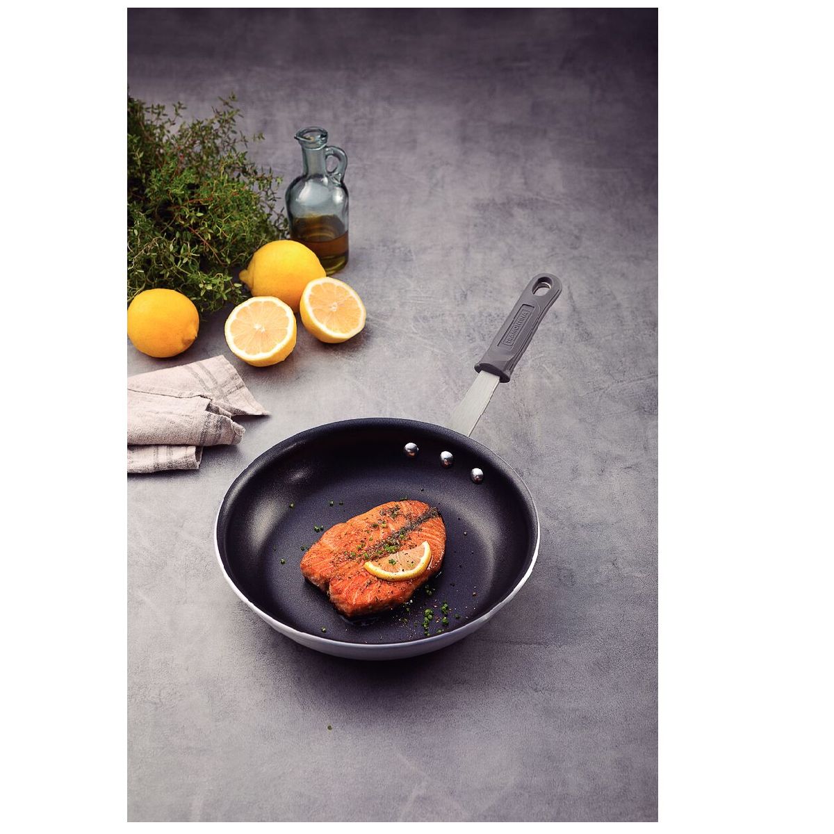 TRAMONTINA - Sarten de Aluminio Gourmet 25 Cm