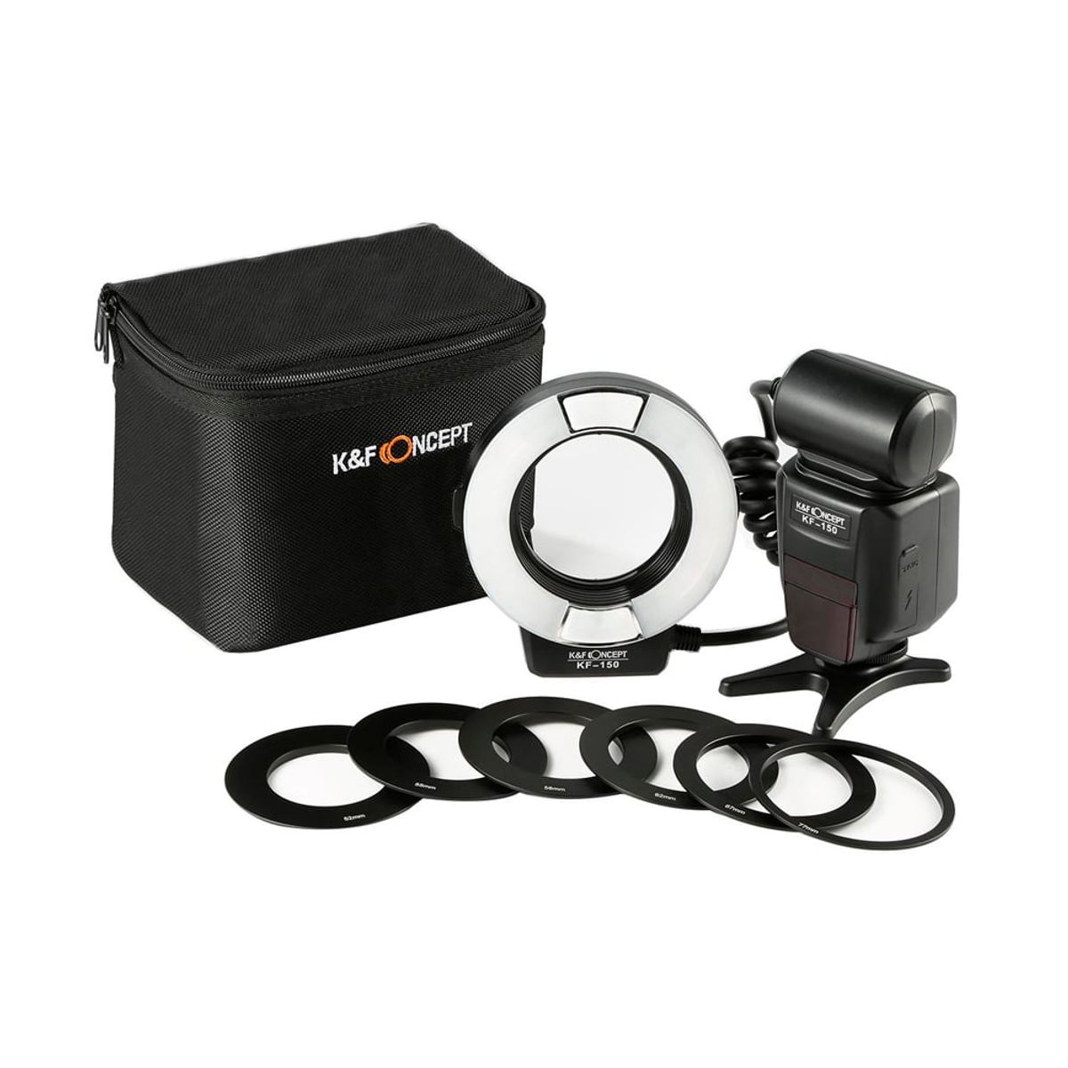 K&F CONCEPT - Flash Macro K&F Concept KF-150 para Nikon KF22005