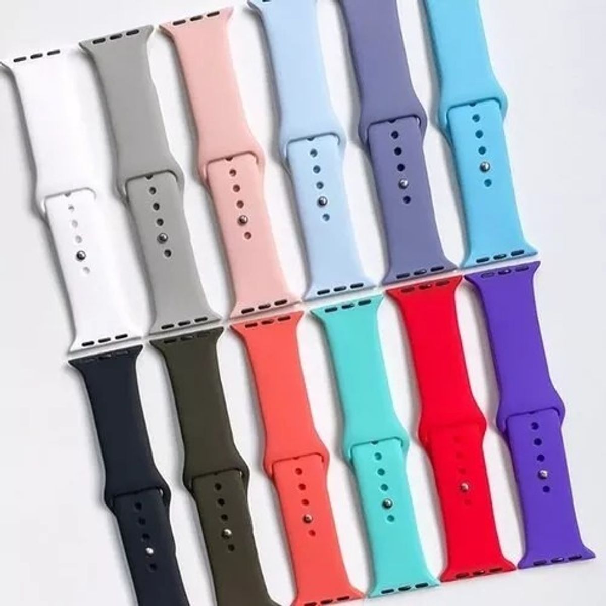 GENERICO - CORREA DE SILICONA PARA WATCH 42-44-45-49 MM ROJO VINO