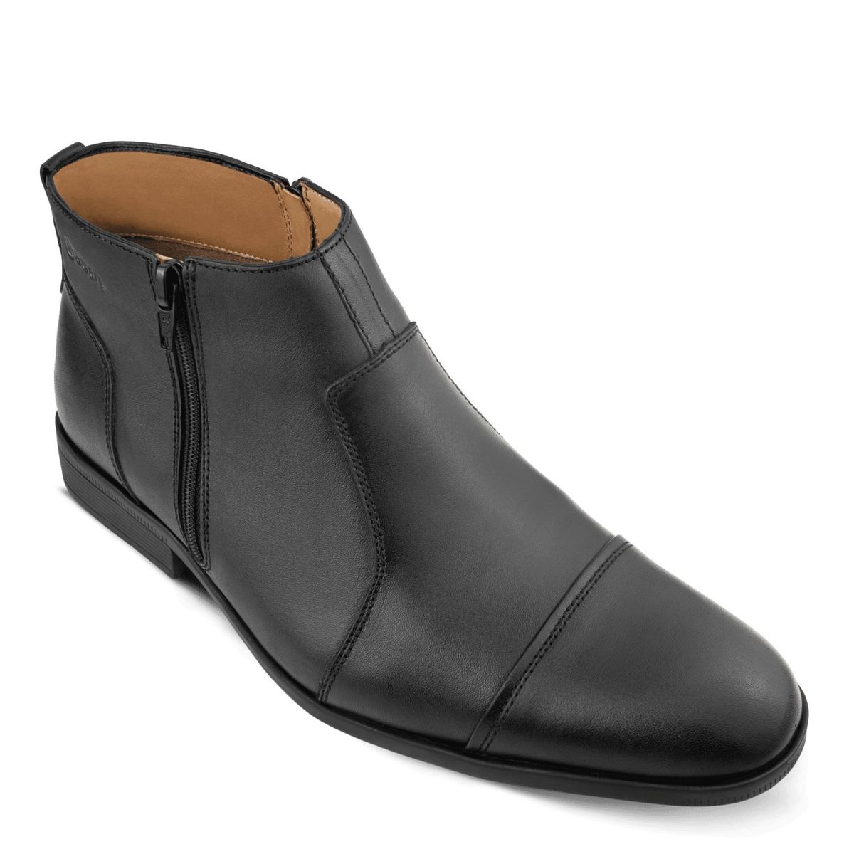 HAWERL - Botín Chelsea de Cuero Hombre Hawerl H625