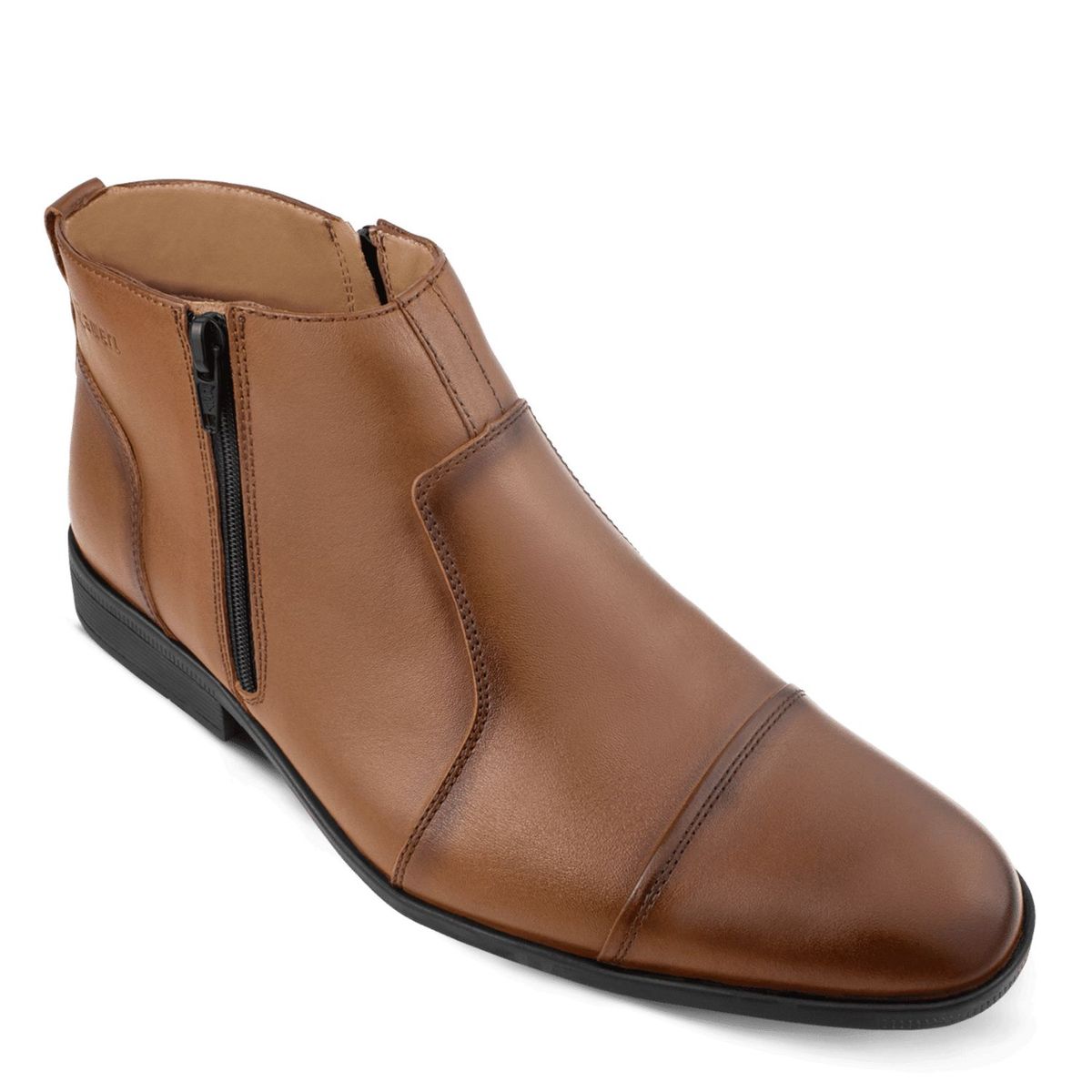 HAWERL - Botín Chelsea de Cuero Hombre Hawerl H625