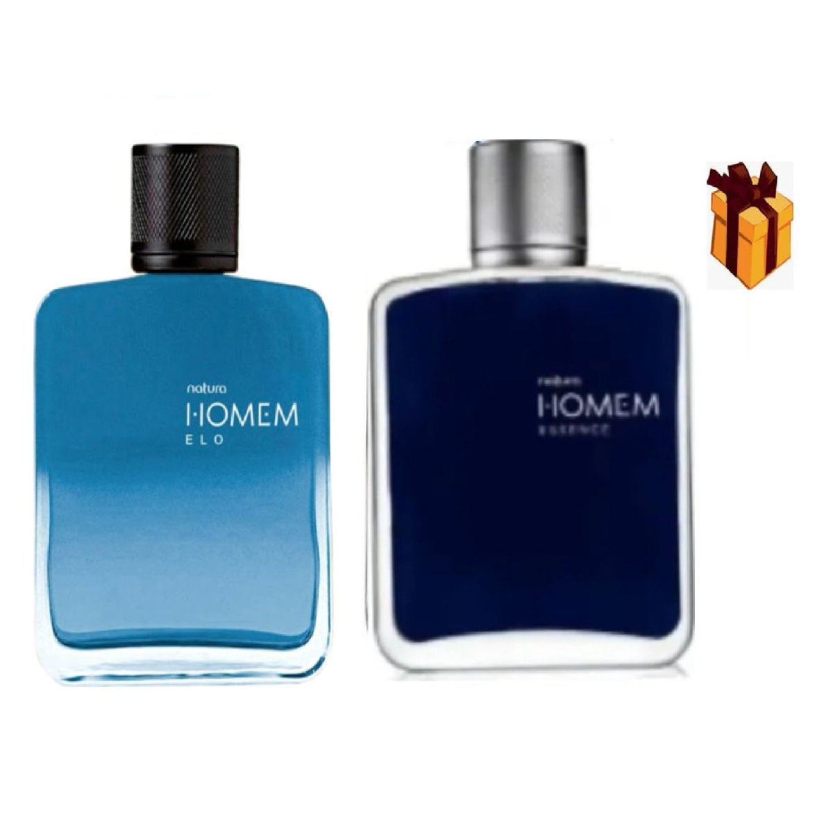 NATURA - Homem elo 100ml + homem essence 100ml Natura + regalo