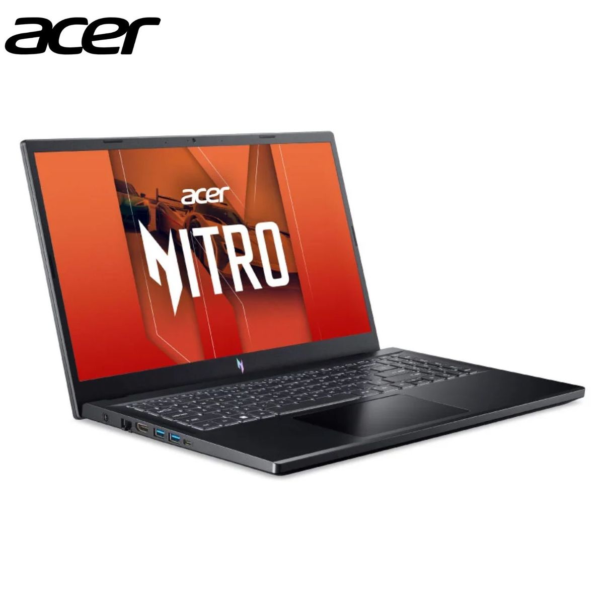 ACER - Laptop Acer Nitro V15 ANV15-41-RORX AMD Ryzen5-7535HS 8GB RAM 512GB SSD 15.6" FHD RTX3050-6GB WIN 11
