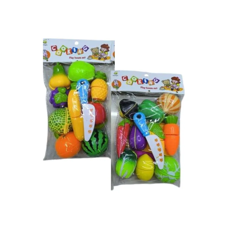 GENERICO - Set De Cocina Infantil Frutas Y Verduras Interactivas