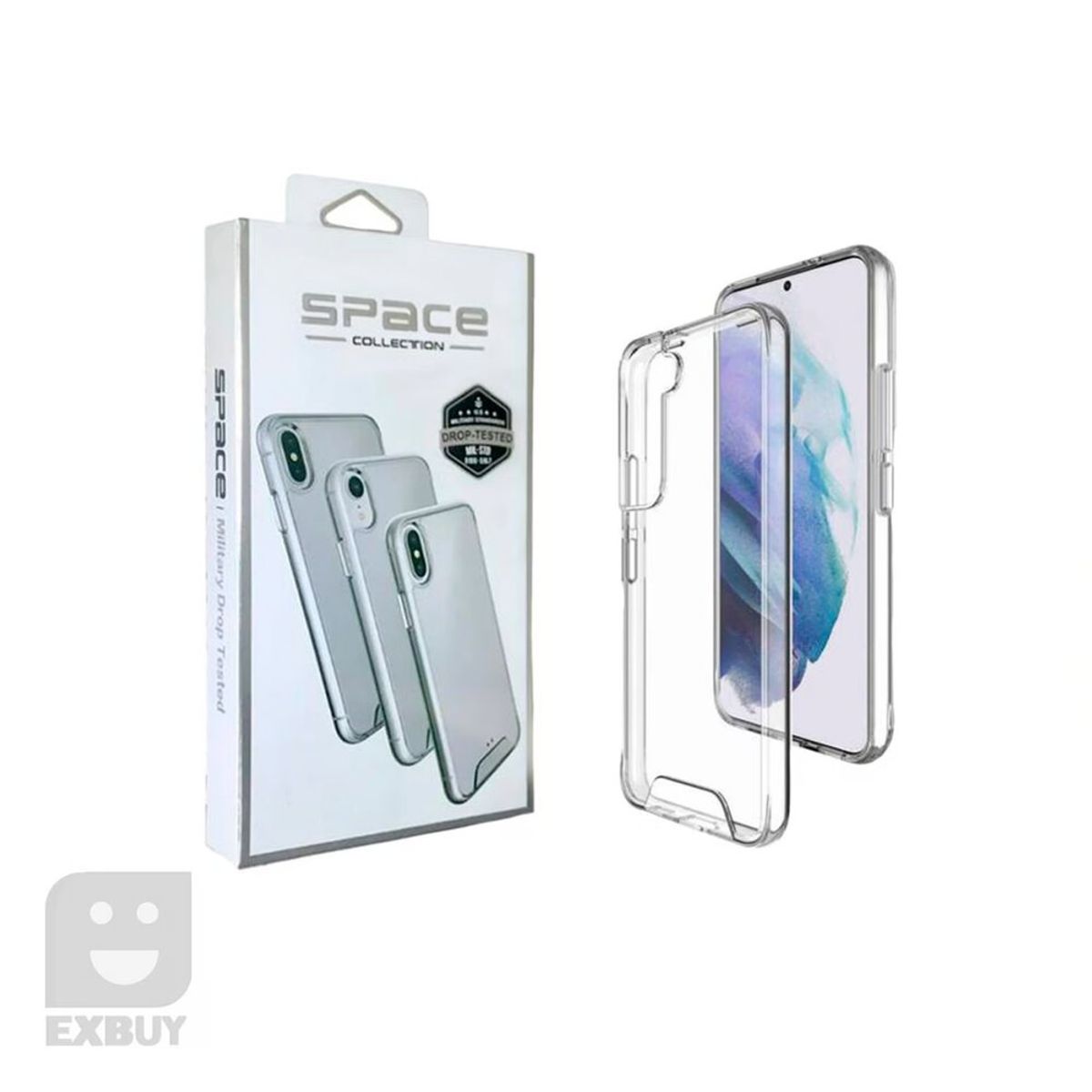 SPACE - Case Space Para Samsung Note 10 Plus -Transparente