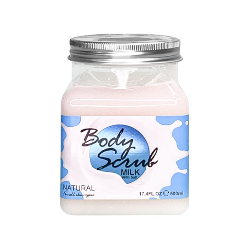 GENERICO - Exfoliante corporal Leche con sal 500ml - Fruit of the Wokali