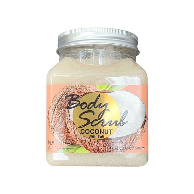 GENERICO - Exfoliante corporal Coco con sal 500ml - Fruit of the Wokali