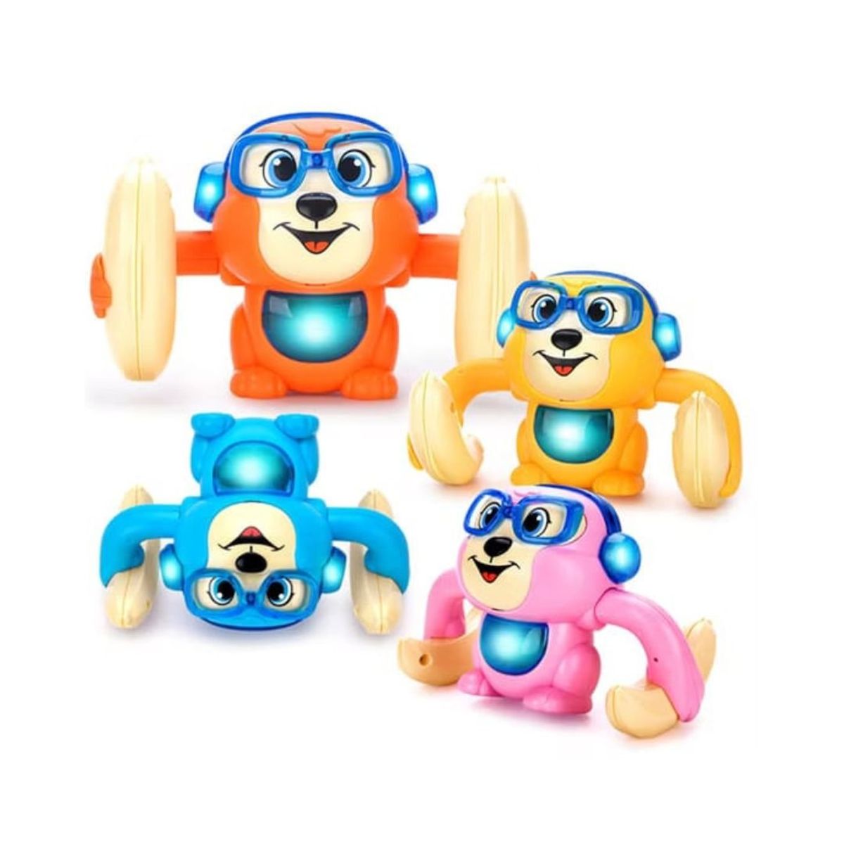 GENERICO - Monitos Acrobaticos Con Luz Para Bebe