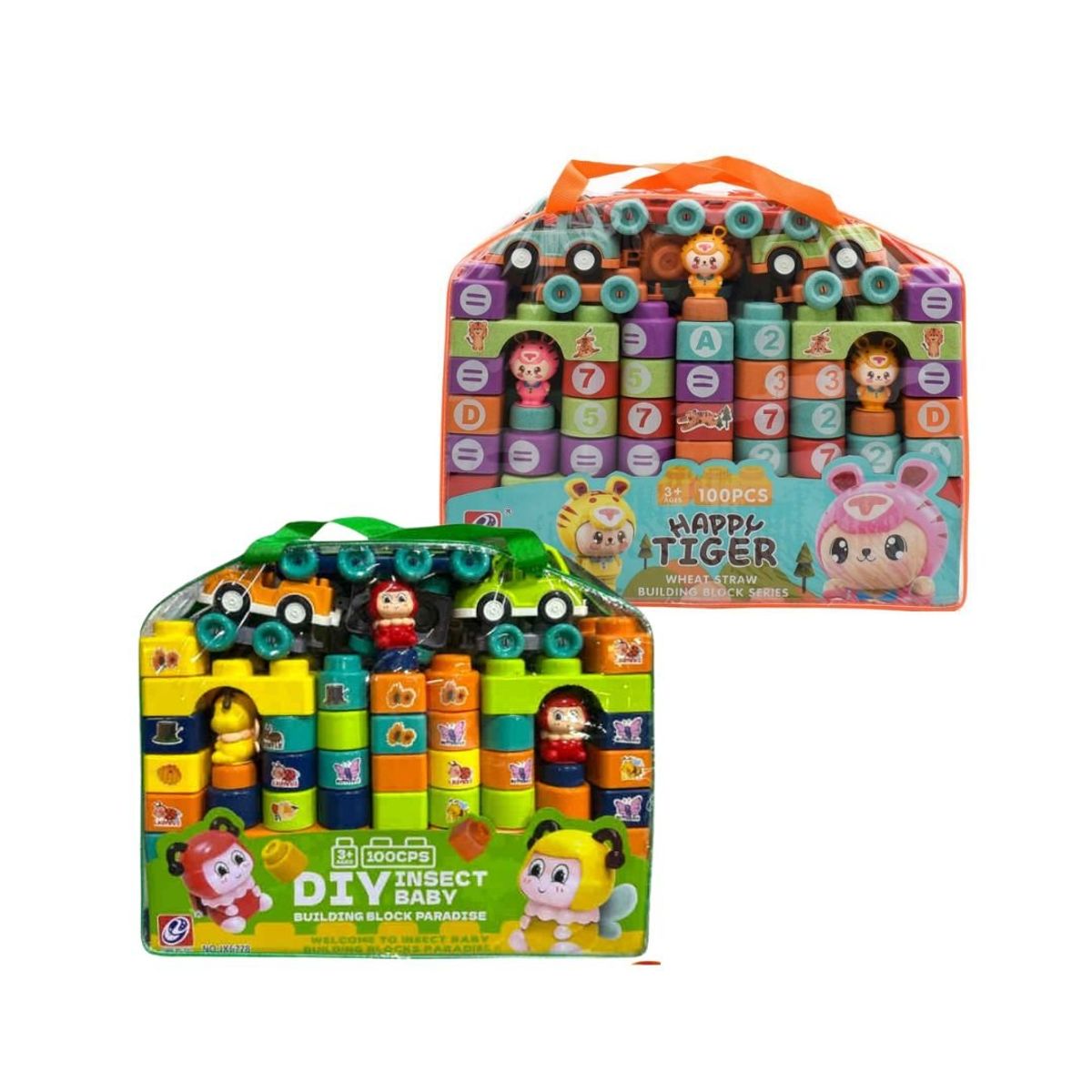 GENERICO - Set De Bloques De Construcción Para Niño En Bolsa