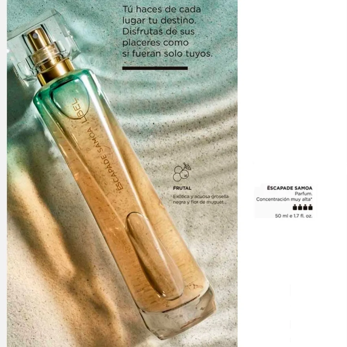 LBEL - Perfume Escapade Samoa Lbel aroma frutal spray 50ml