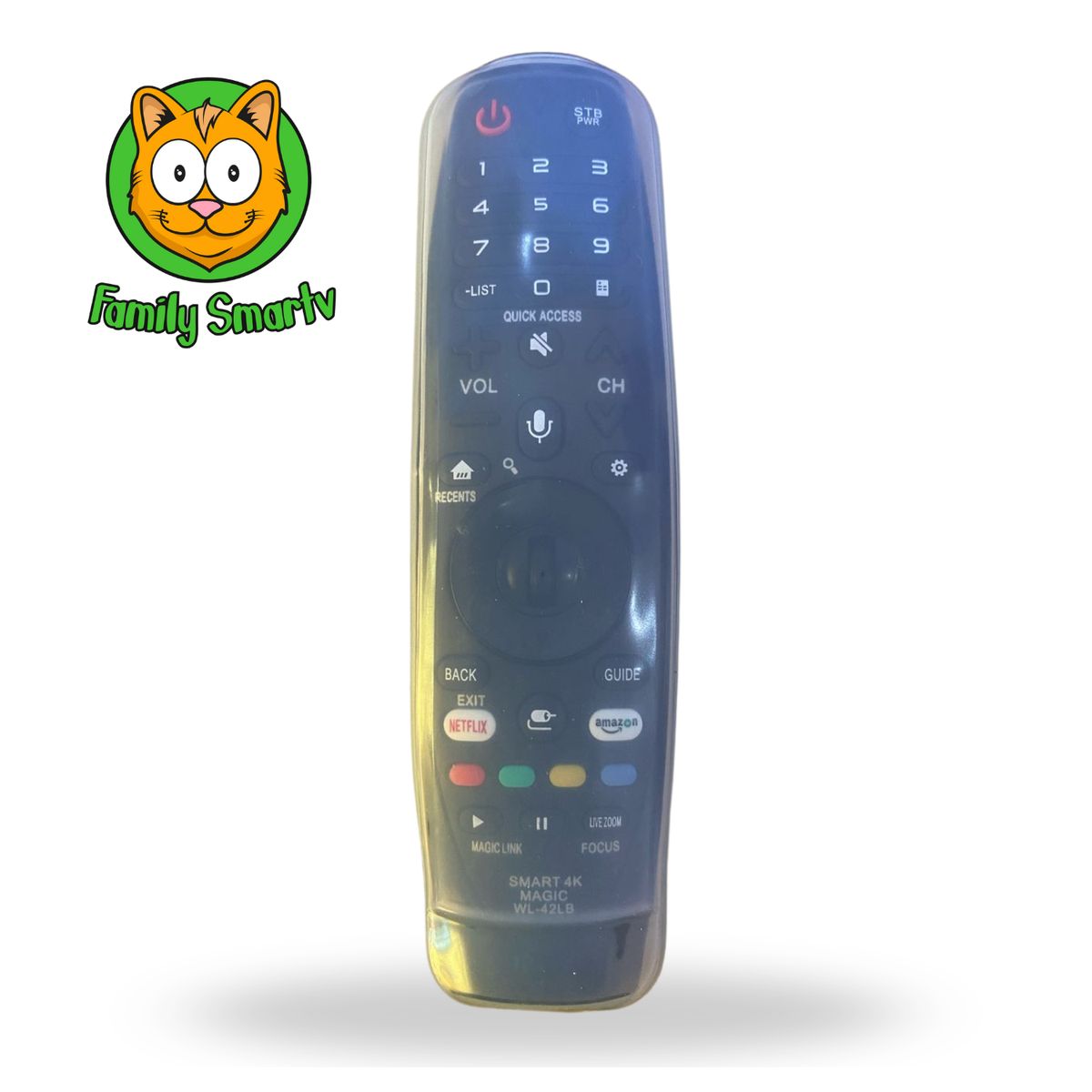 GENERICO - Funda Transparente para Control Magic Universal LG Webos Smart Tv