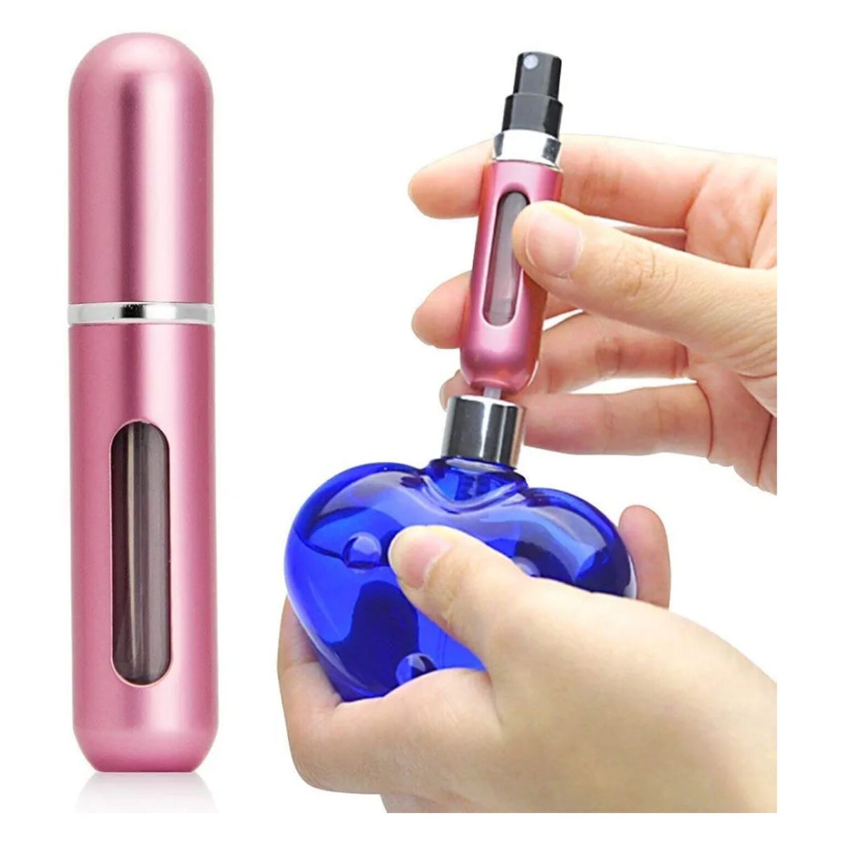 OEM - 05 ATOMIZADOR DE PERFUME PORTABLE PARA VIAJE color aleatorio