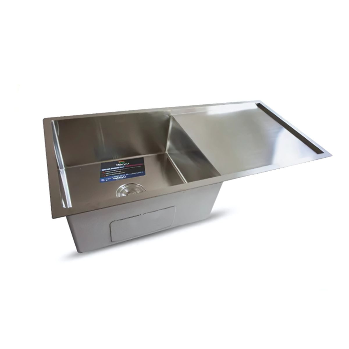 FRATELLI - LAVADERO DE COCINA  ACERO CON ESCURRIDERO SATINADO INF-10050 SBD