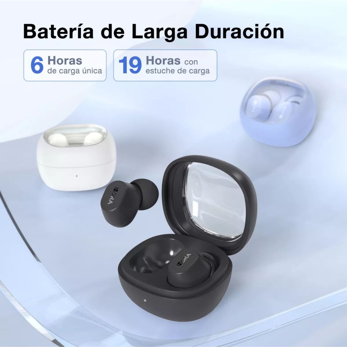 OEM - Audífonos Inalámbricos Bluetooth 5.3 Carga USB-C y Batería de 19 Horas