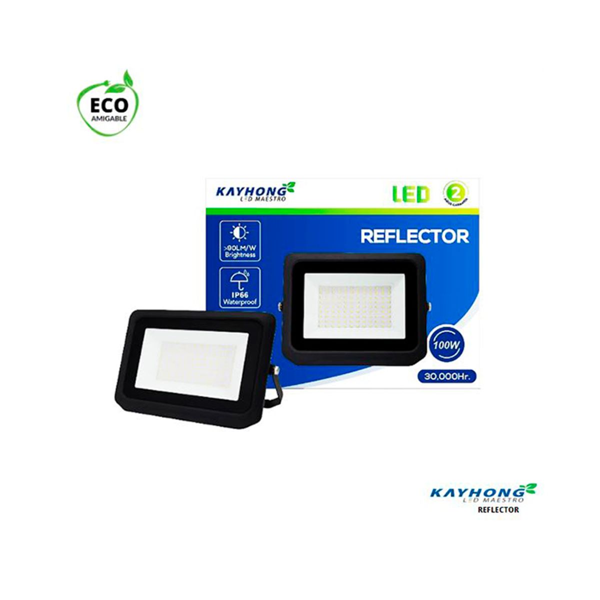 GENERICO - Reflector LED Calida 100W 9000Lm