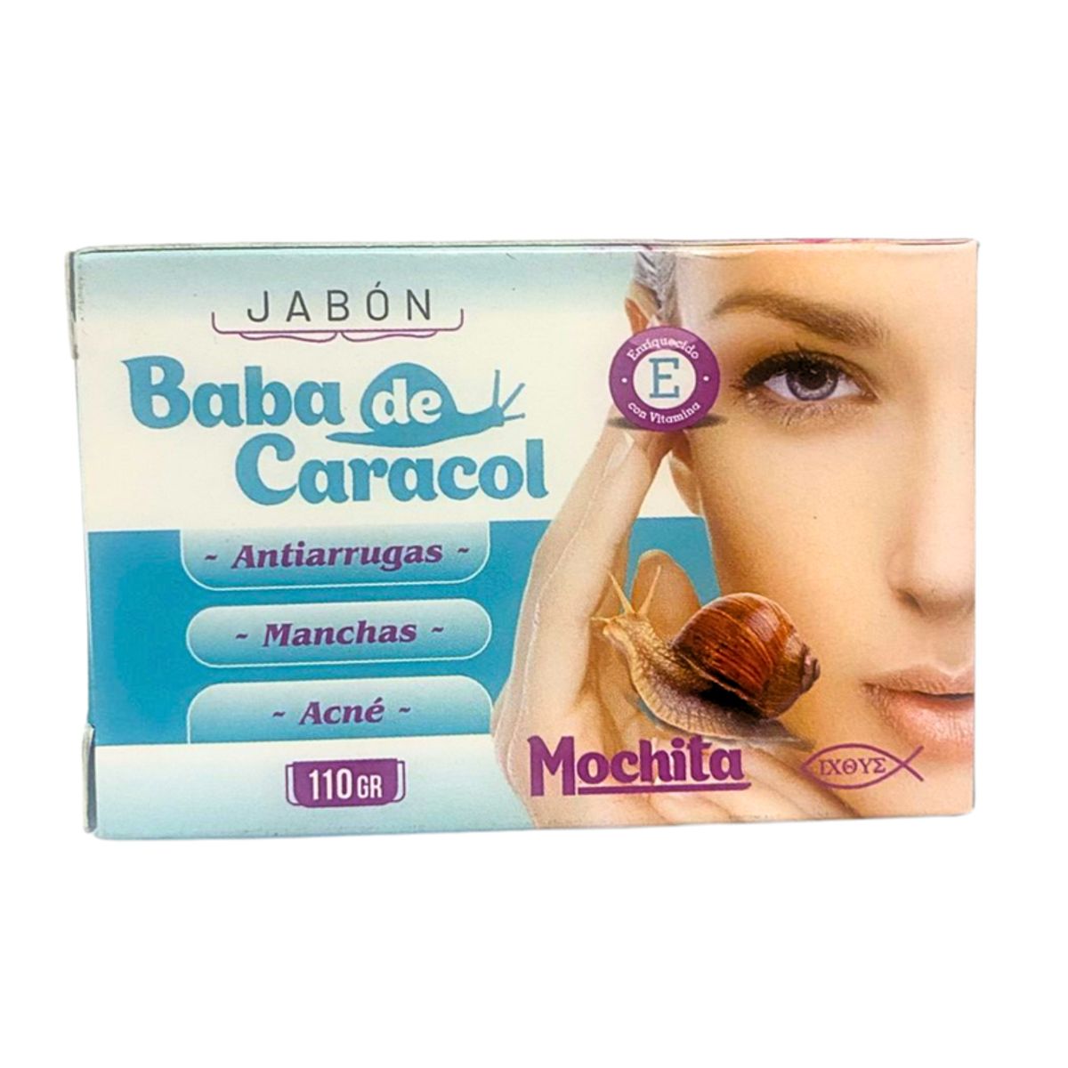 GENERICO - JABON DE BABA DE CARACOL 110GR - MOCHITA