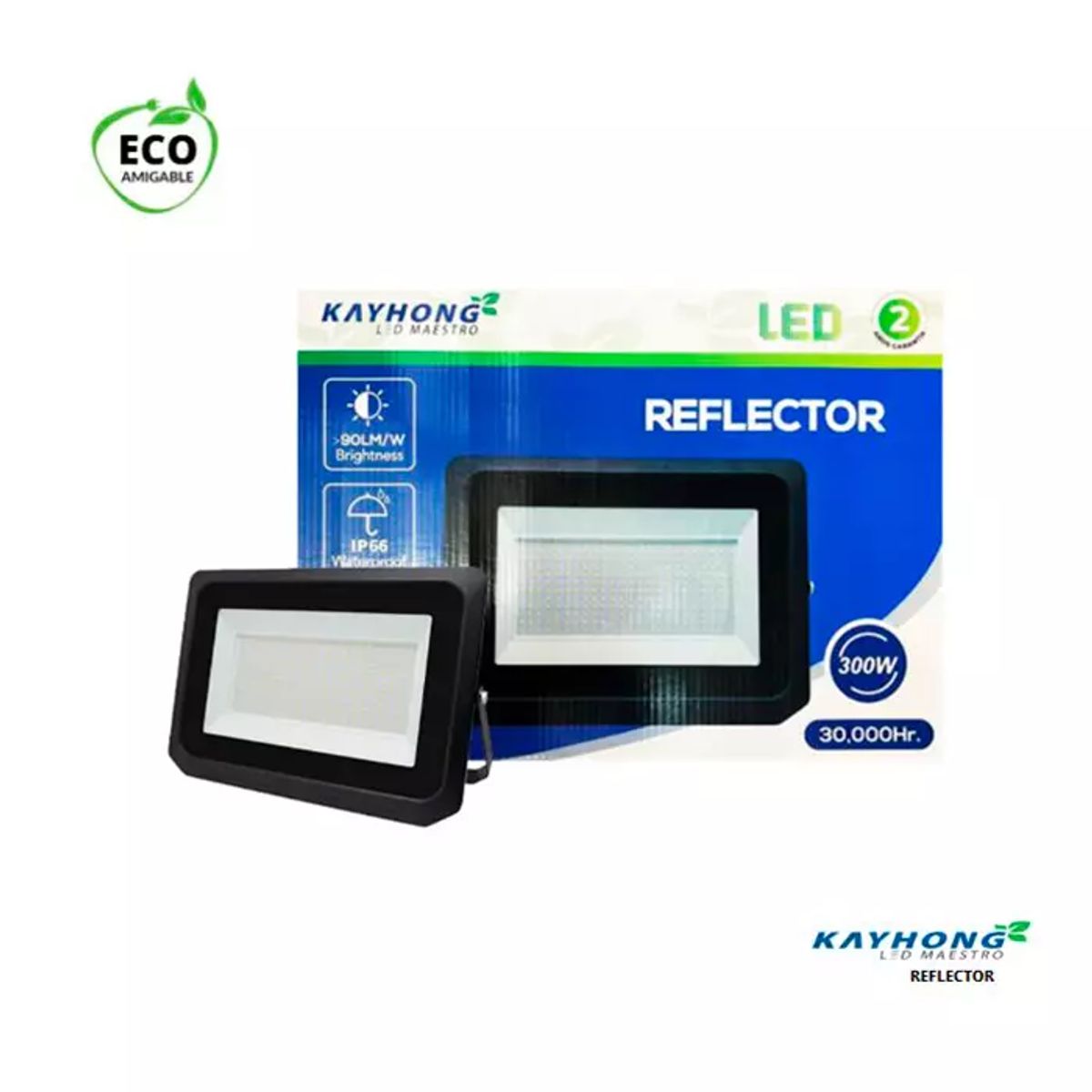 GENERICO - Reflector LED  Luz Calida 300W 27000Lm