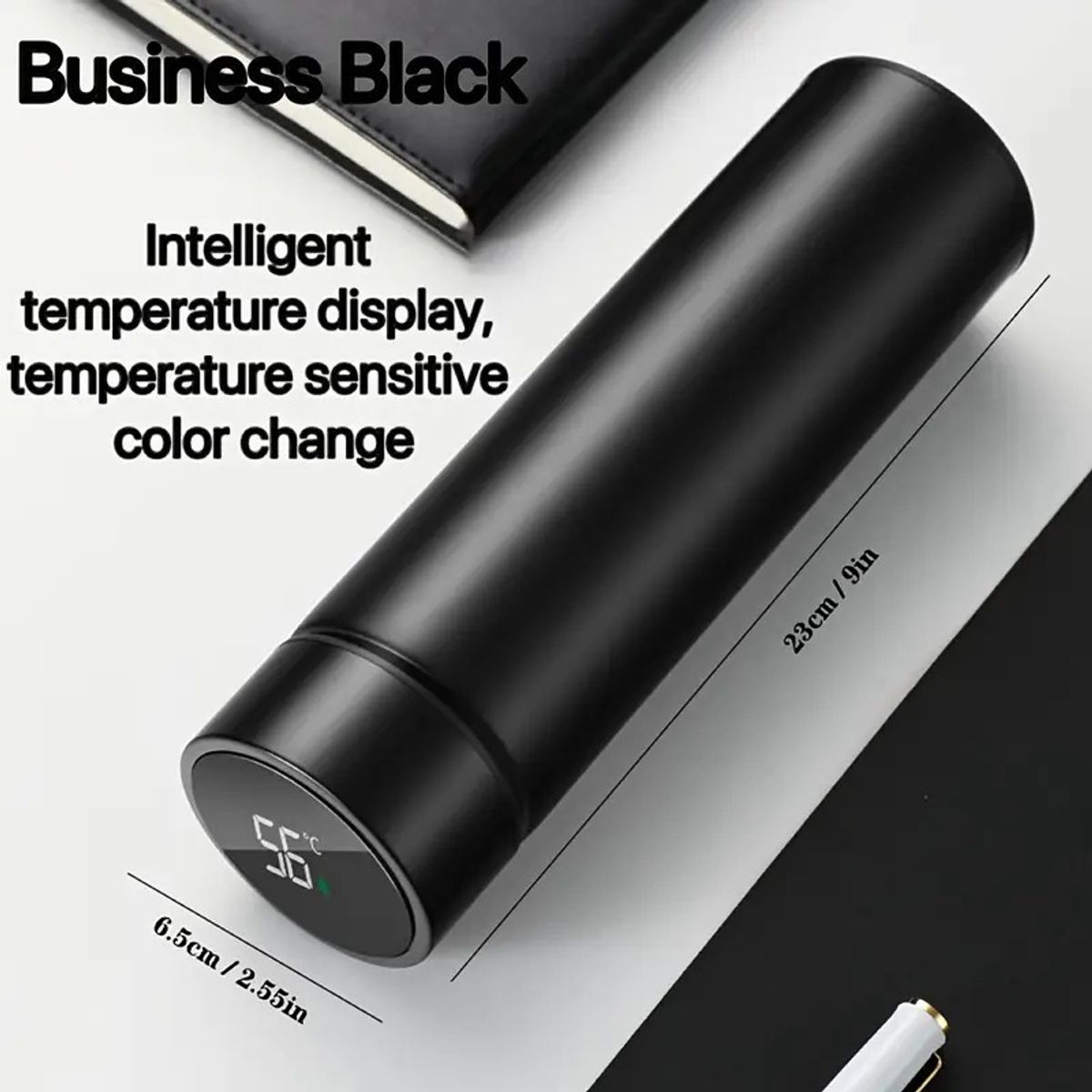 GENERICO - TERMO INTELIGENTE CON SENSOR DE TEMPERATURA - BLANCO