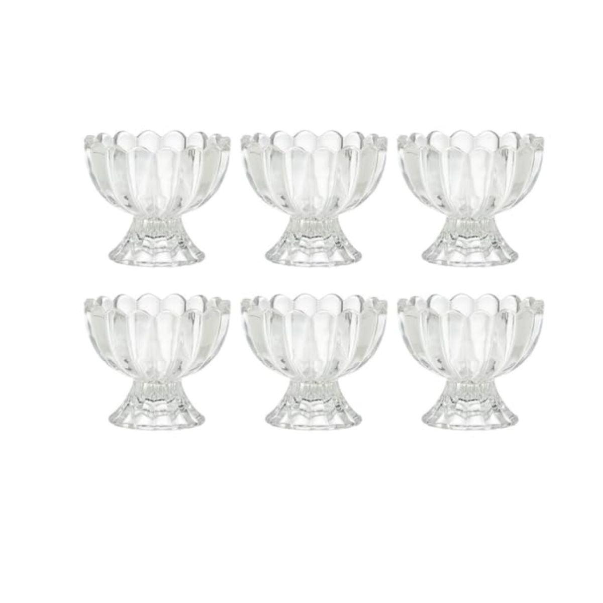 GENERICO - SET DE COPAS DE POSTRES X 6 UNIDADES PREMIUM