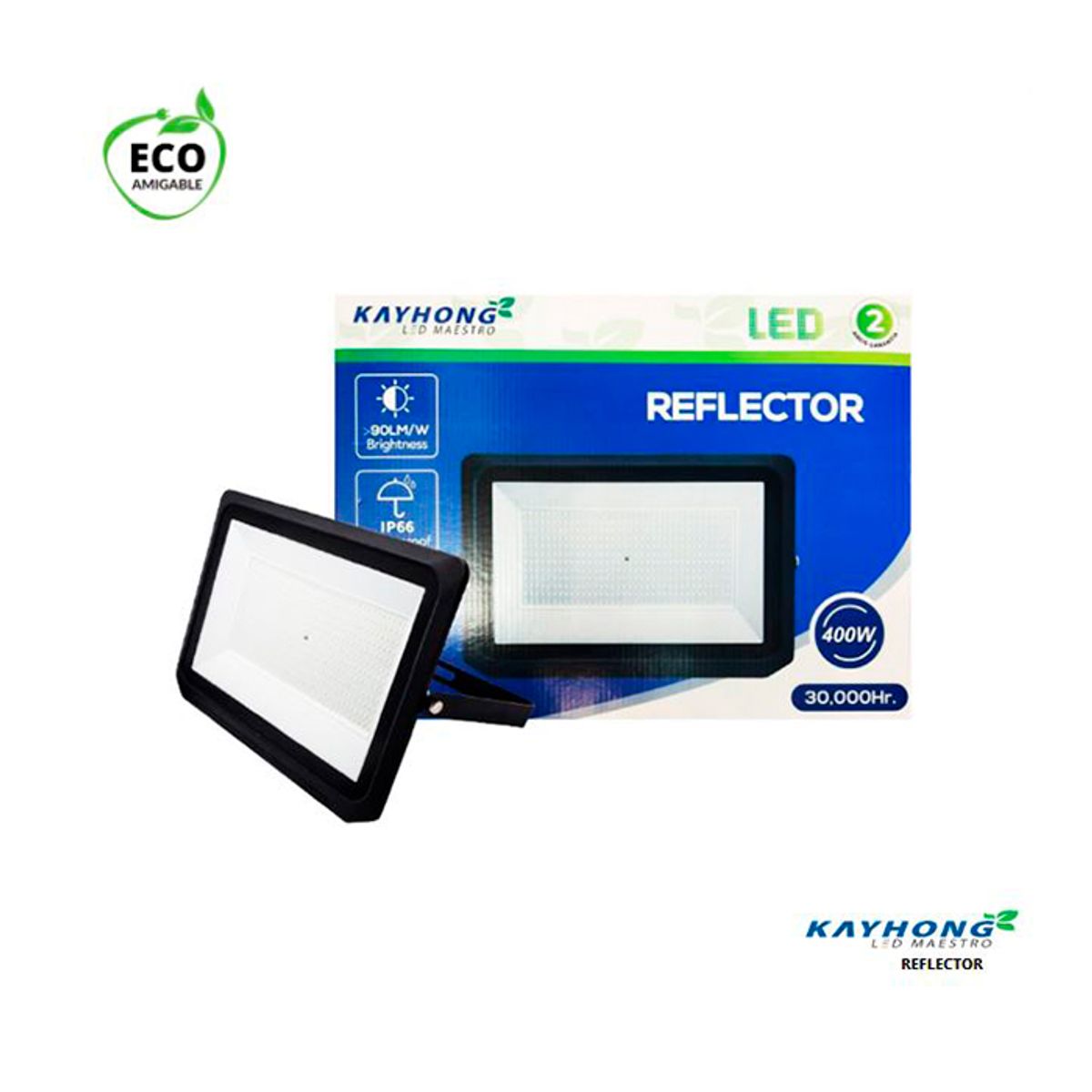 GENERICO - Reflector LED  Luz Calida 400W 36000Lm