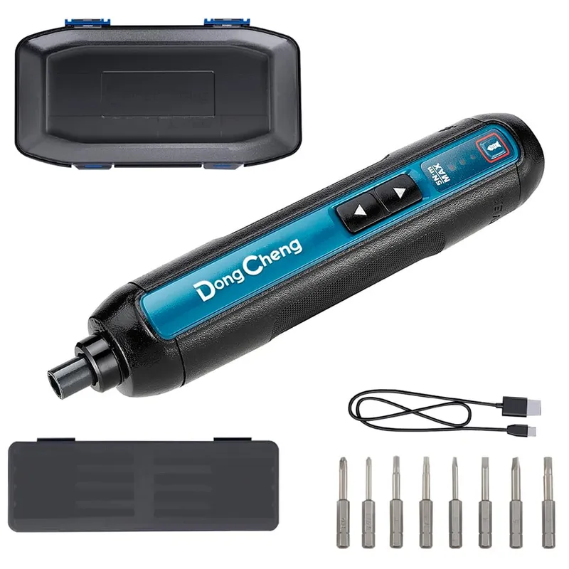 DONGCHENG - Atornillador Inalambrico Industrial ¼ Dongcheng DCPL04-5E Pc Laptop