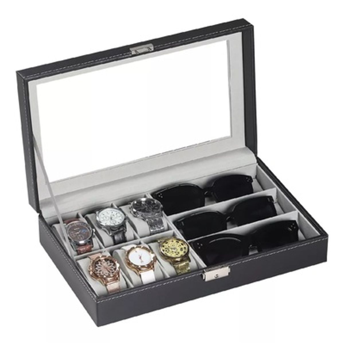 GENERICO - Organizador De Relojes Lentes Joyas Relojero Lentes Joyero