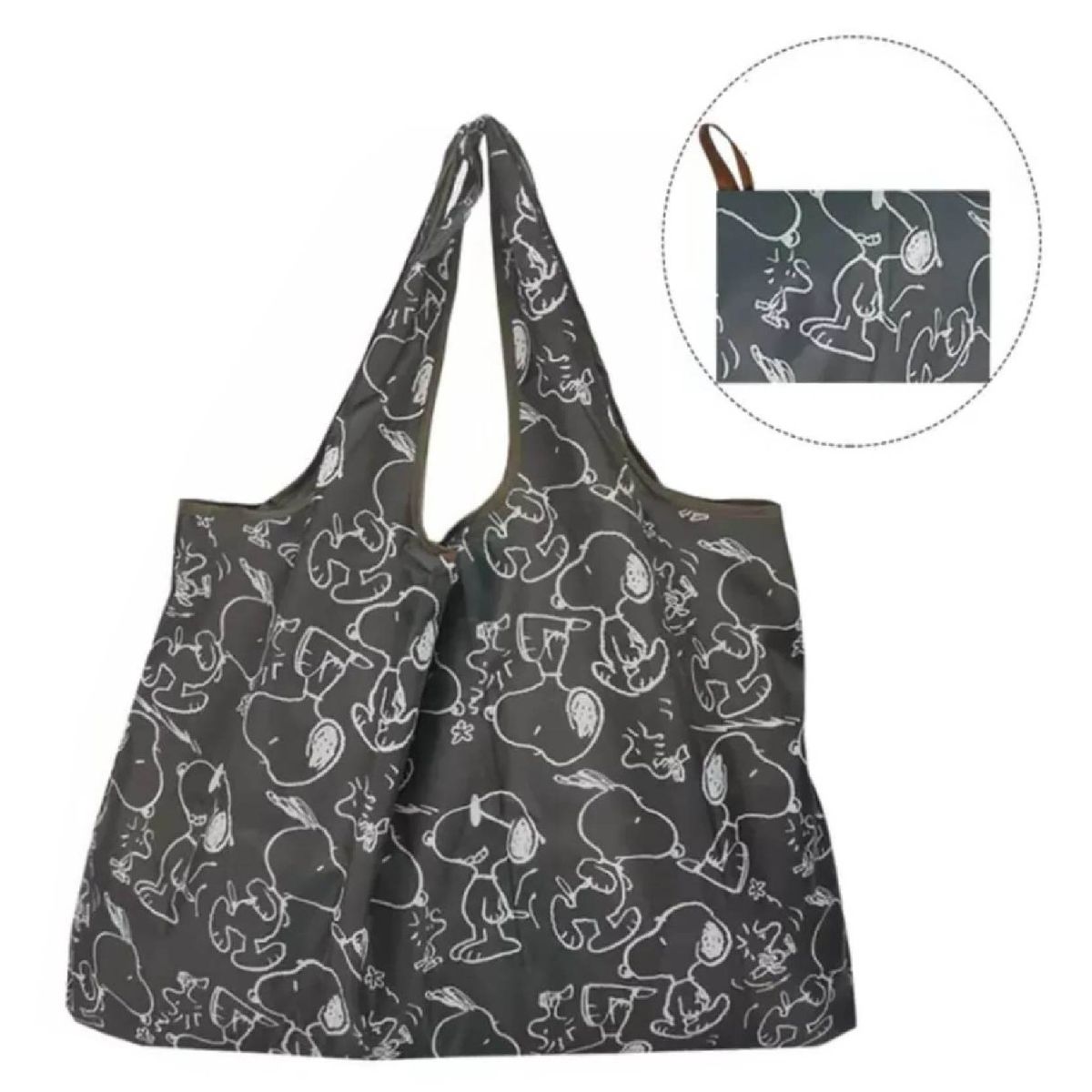 CHIBI CHIBI - Bolsa Portátil Para Paseos Y Viajes-Negro