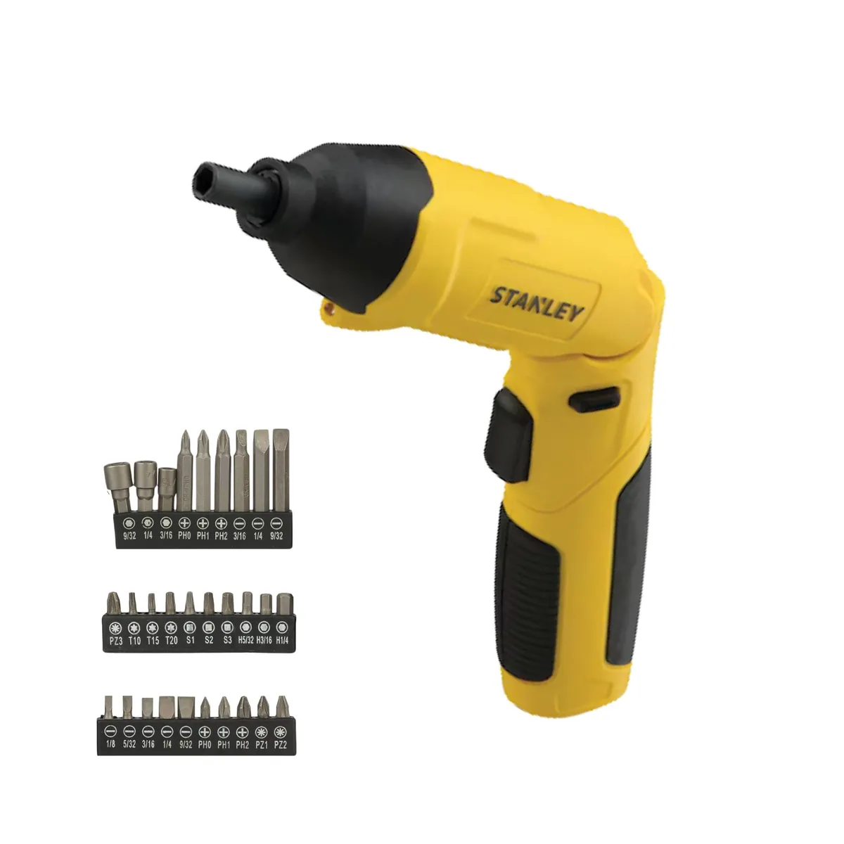 STANLEY - ATORNILLADOR INALÁMBRICO 4V+ 30 ACCESORIOS, SCS4K-B2 STANLEY