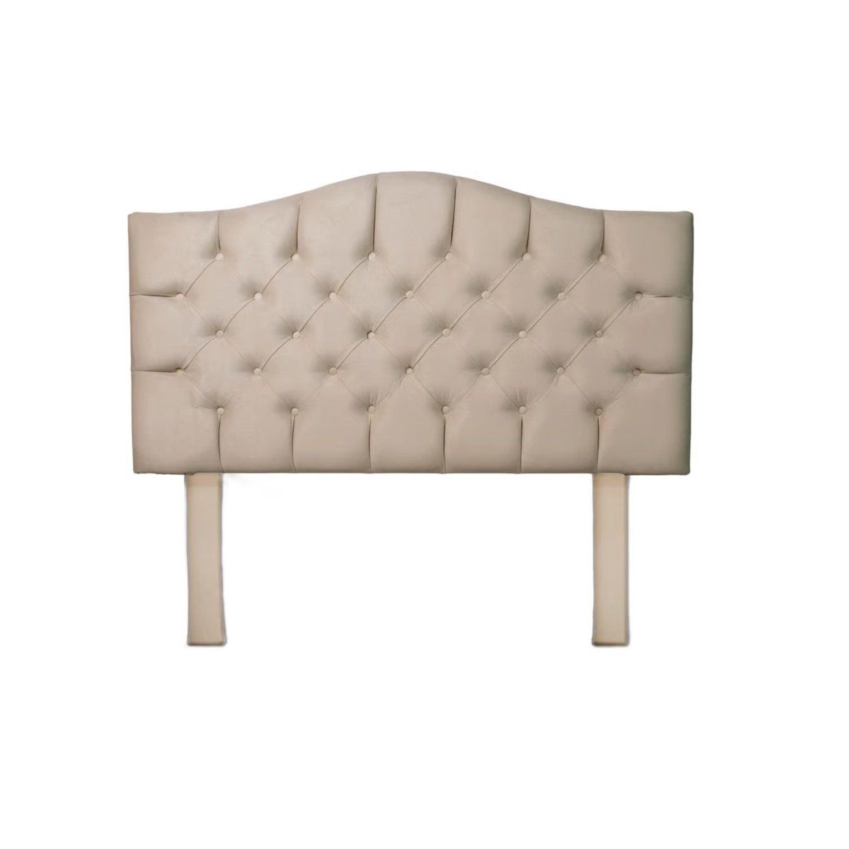MUEBLES MACRUMO - Cabecera Alta Varsovia Queen - Beige Antifluido
