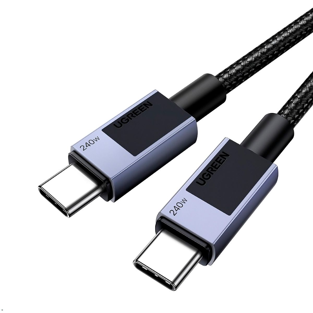 UGREEN - Cable Ugreen Tipo C a Tipo C carga rápida 240w 1metro