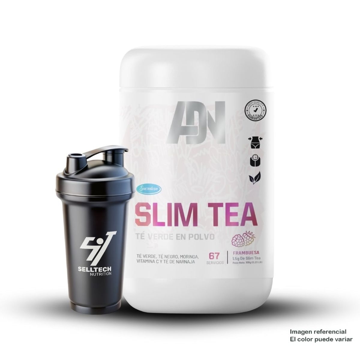 ADN - Slim Tea 500Gr Frambuesa