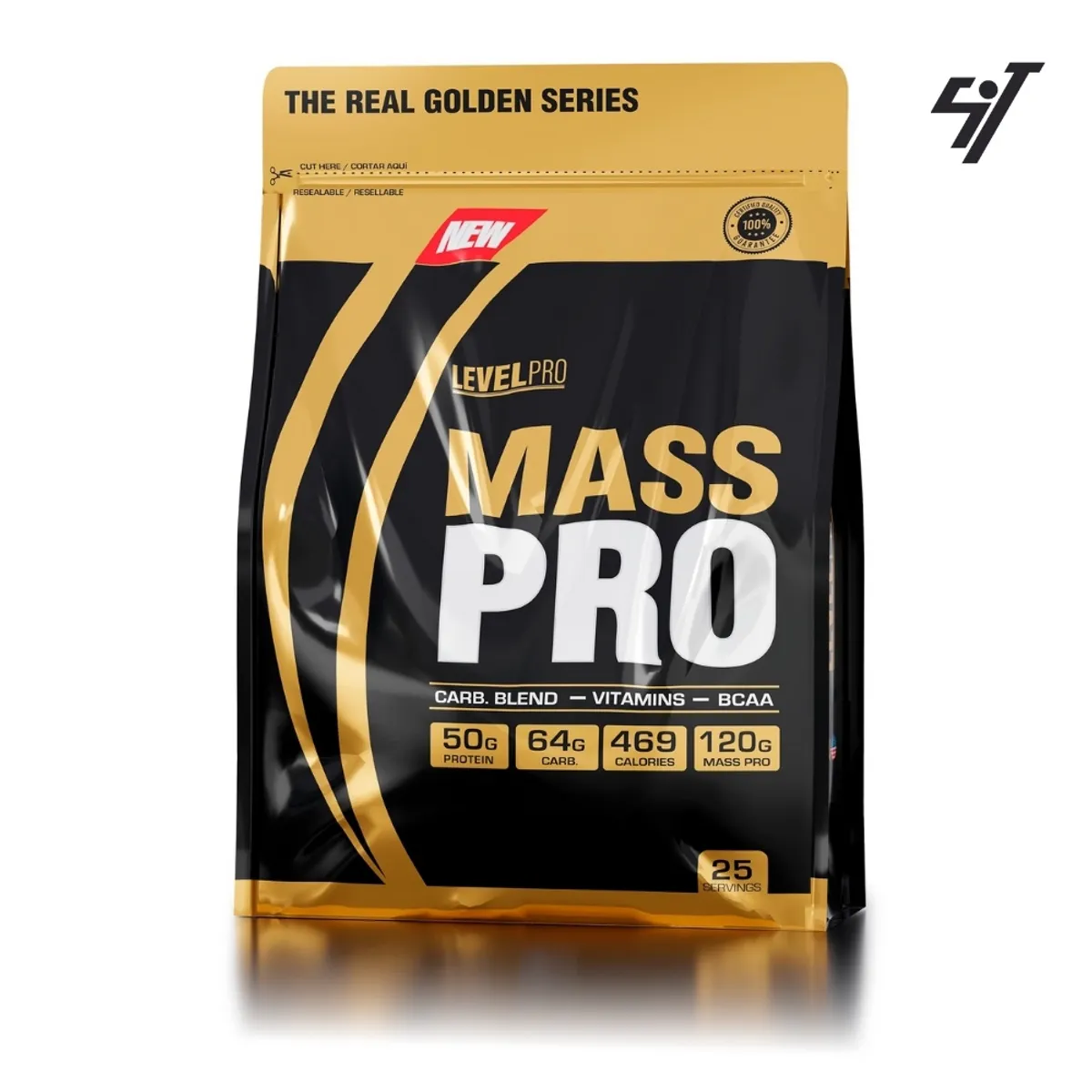 LEVEL PRO - Proteína Mass Pro 3kg Cookies