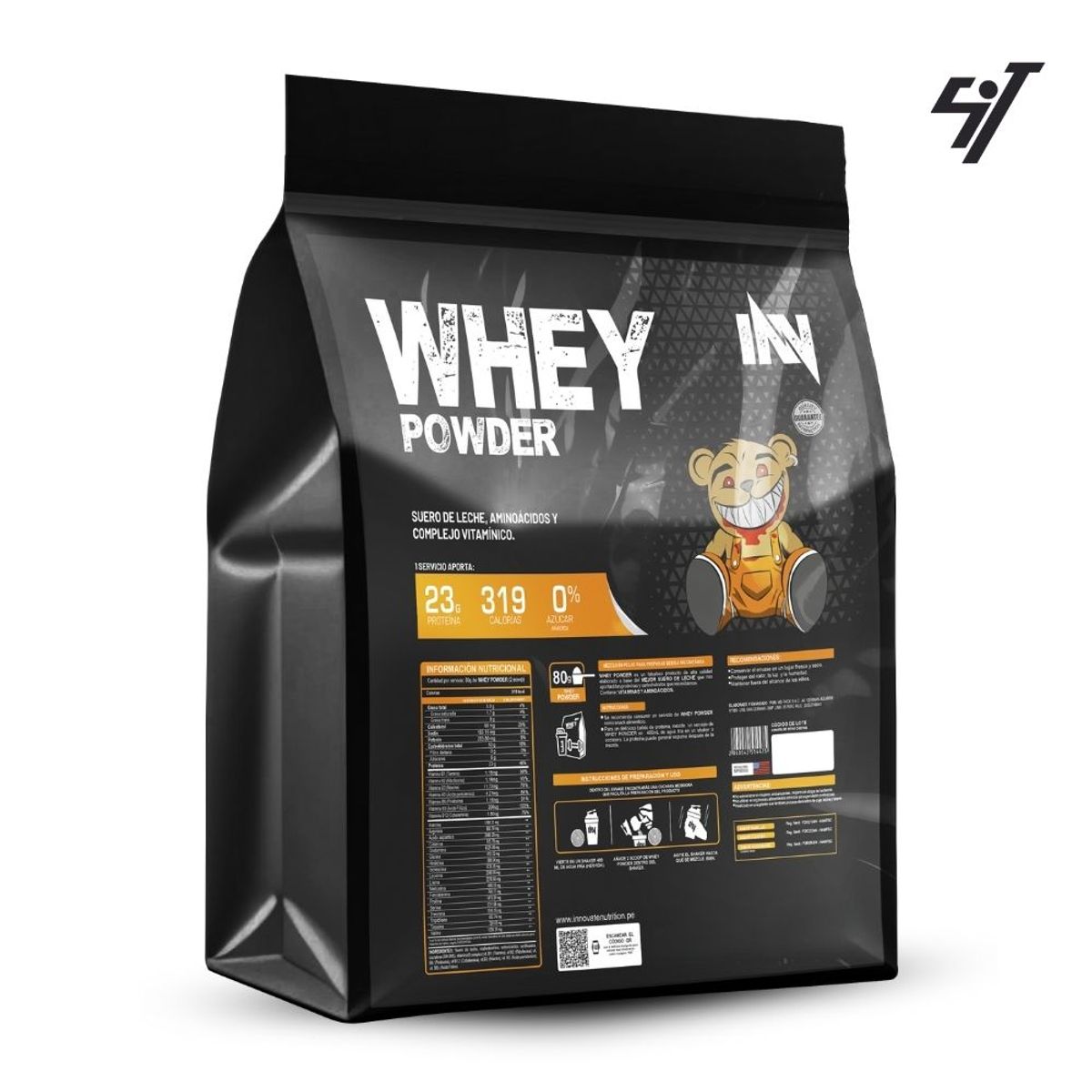 INN INNOVATE NUTRITION - Proteína Whey Powder 3 kg Chocolate
