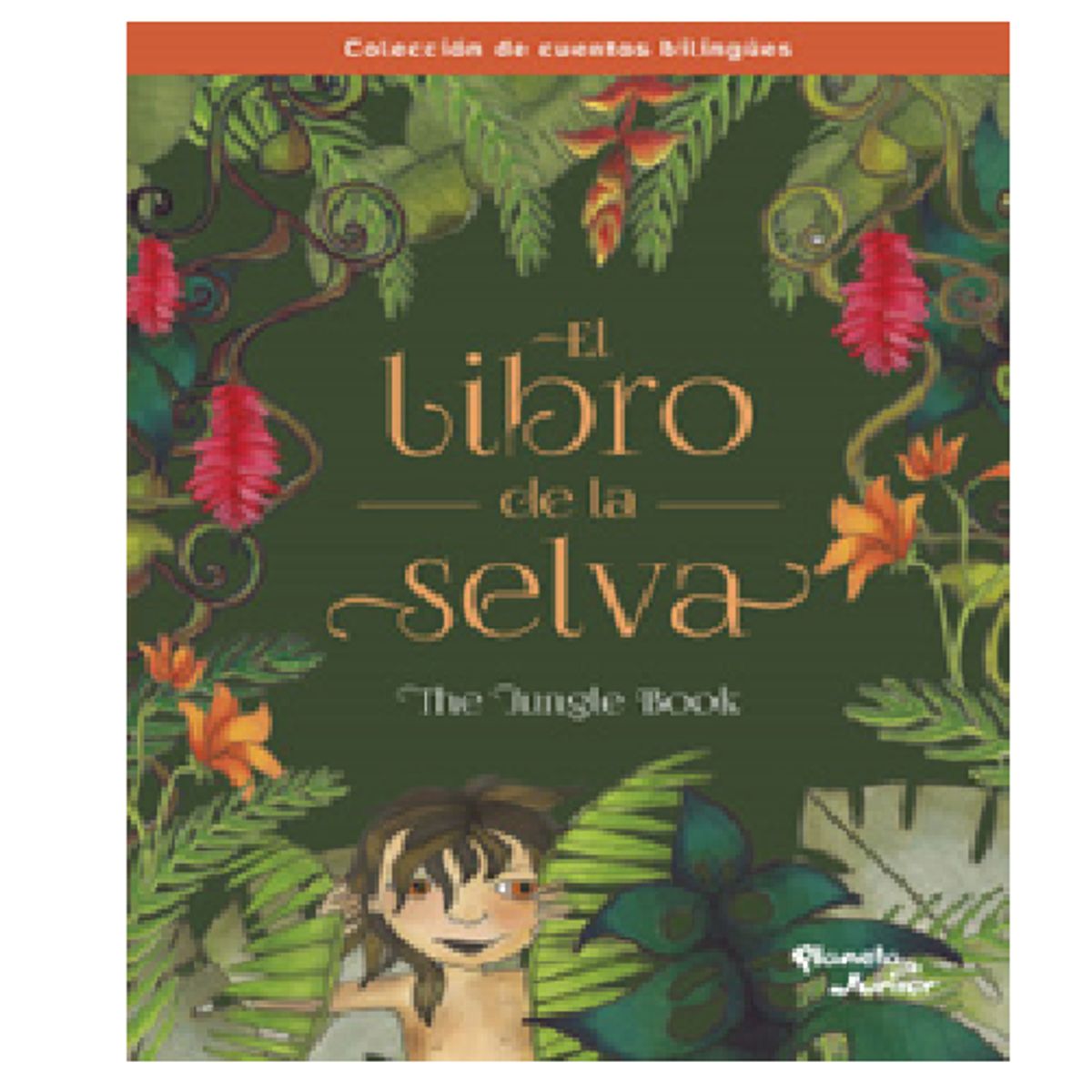 GENERICO - libro infantil El libro de la selva Bilingüe