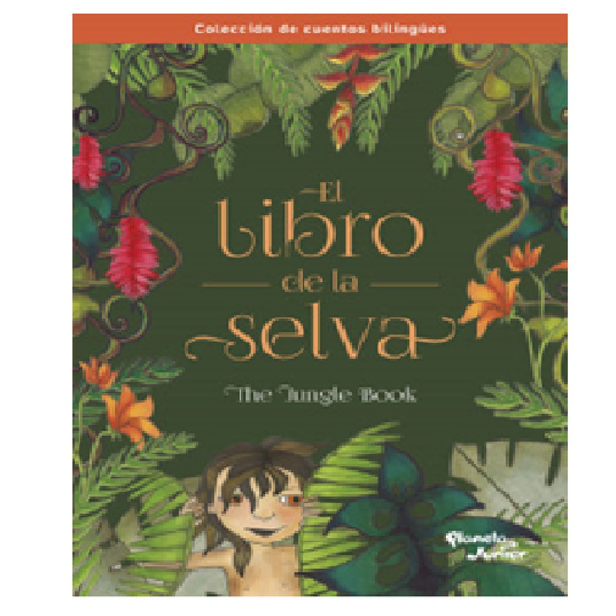 GENERICO - libro infantil El libro de la selva Bilingüe