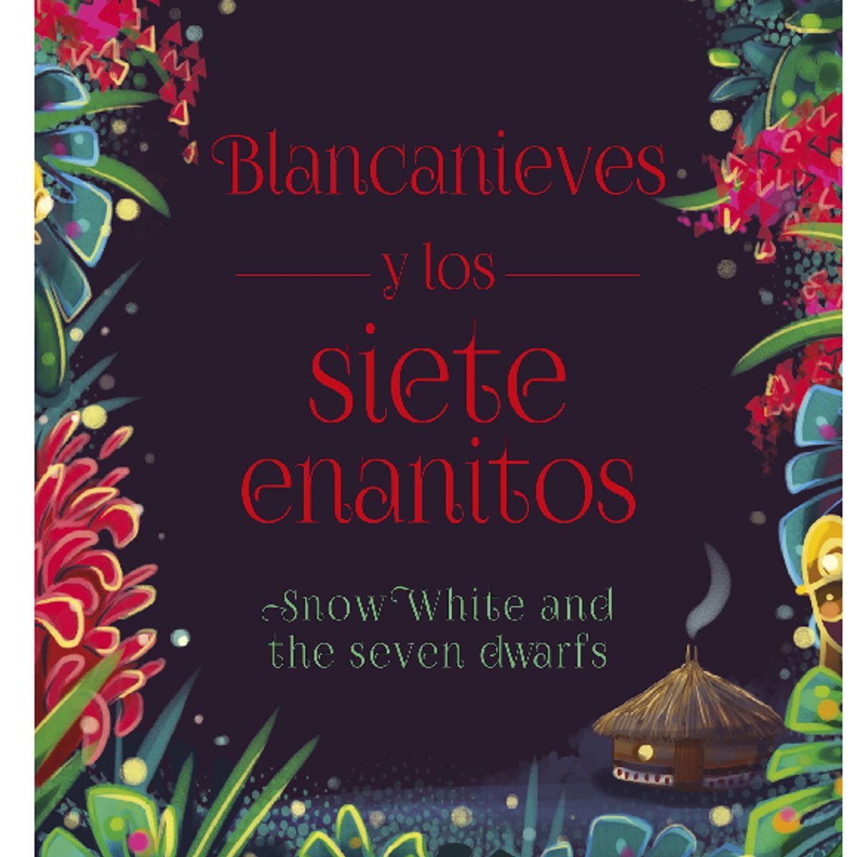 GENERICO - libro infantil Blancanieves Y Los Siete Enanitos Bilingüe