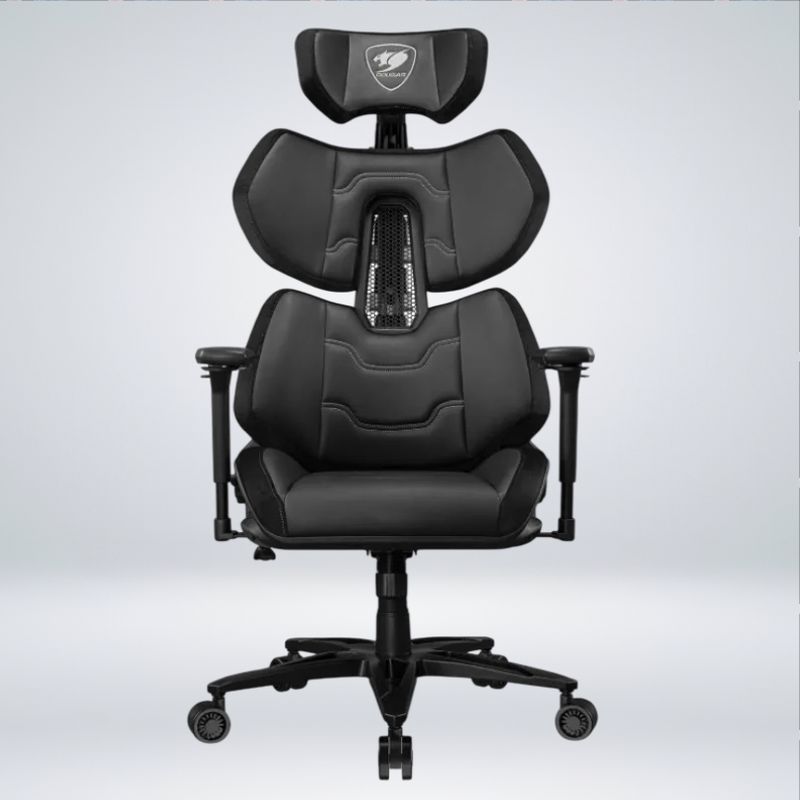 COUGAR - SILLA GAMING COUGAR TERMINATOR ELITE SOPORTE LUMBAR VENTILADO POLIPIEL
