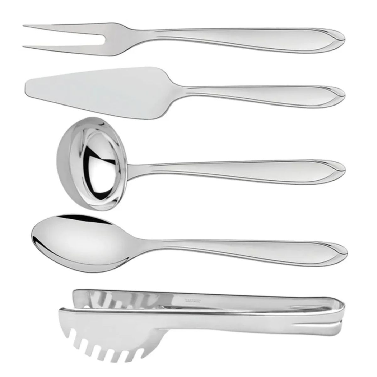 TRAMONTINA - JUEGO DE UTENSILIOS TRAMONTINA DE ACERO INOXIDABLE UTILITY