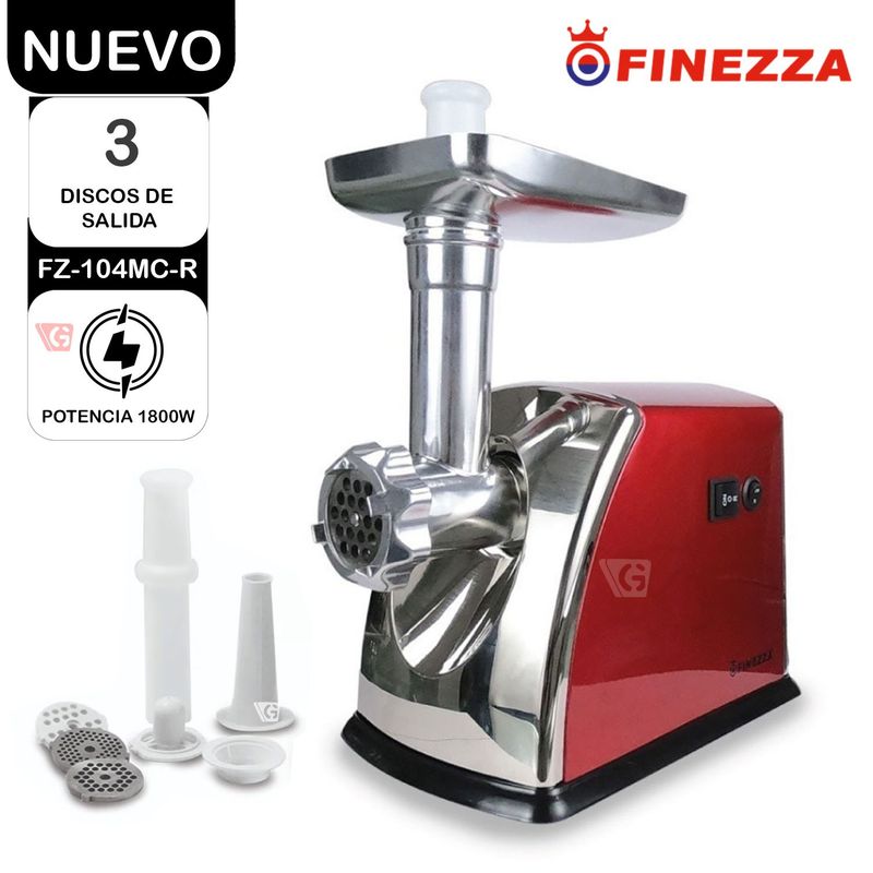 FINEZZA - Moledor Eléctrico Finezza 1800W FZ-104MC-R