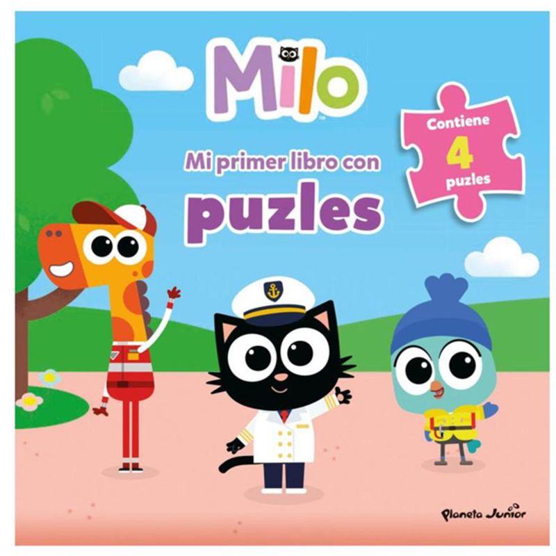GENERICO - Milo Mi primer libro con rompecabezas