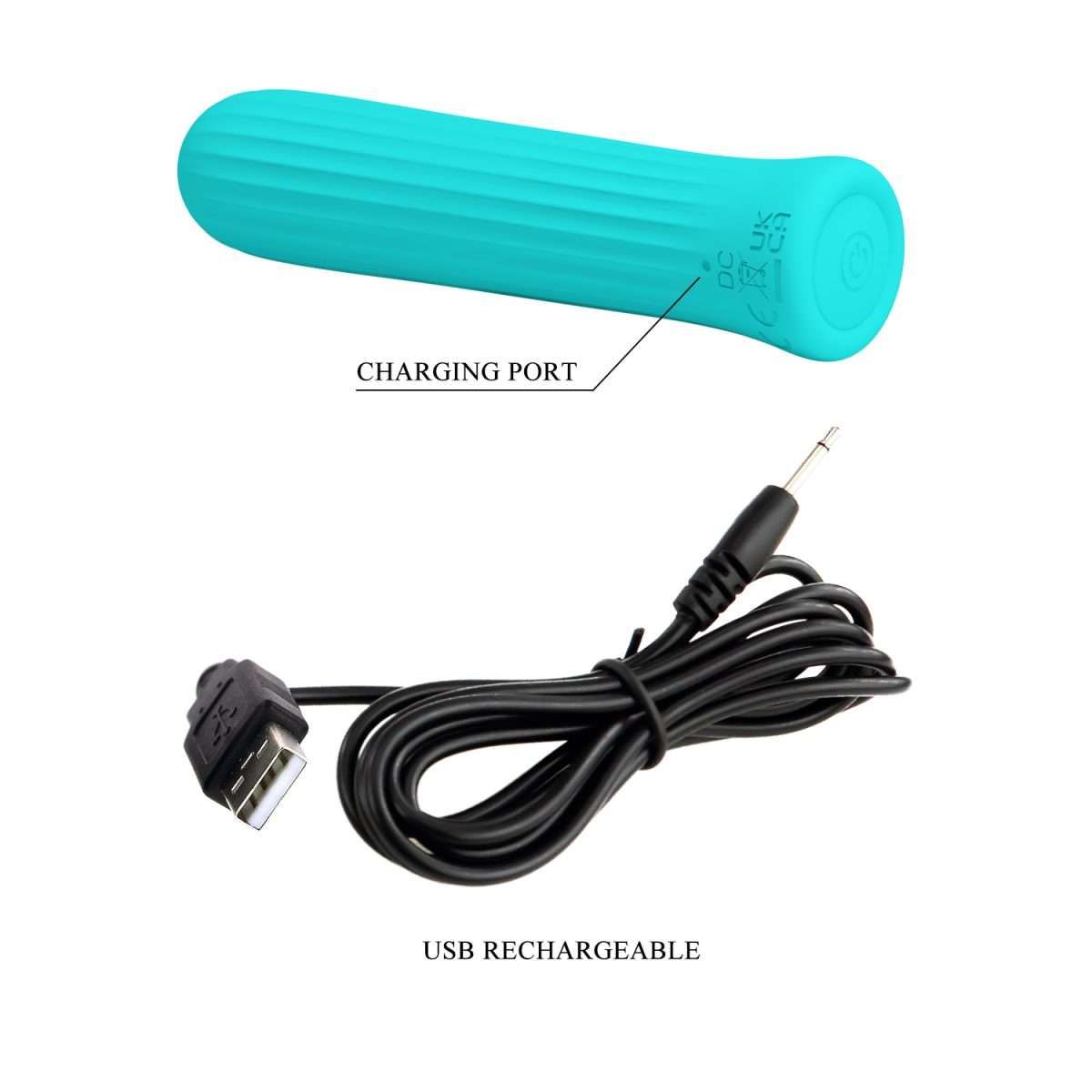 PRETTY LOVE - BALA VIBRADORA RECARGABLE - BLANCHE