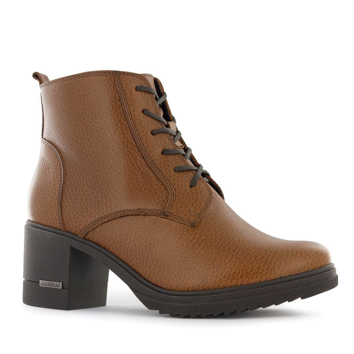 ECCO - Botas Con Pasador Casual Mujer Ecco Virginia05 Toffee Cuero