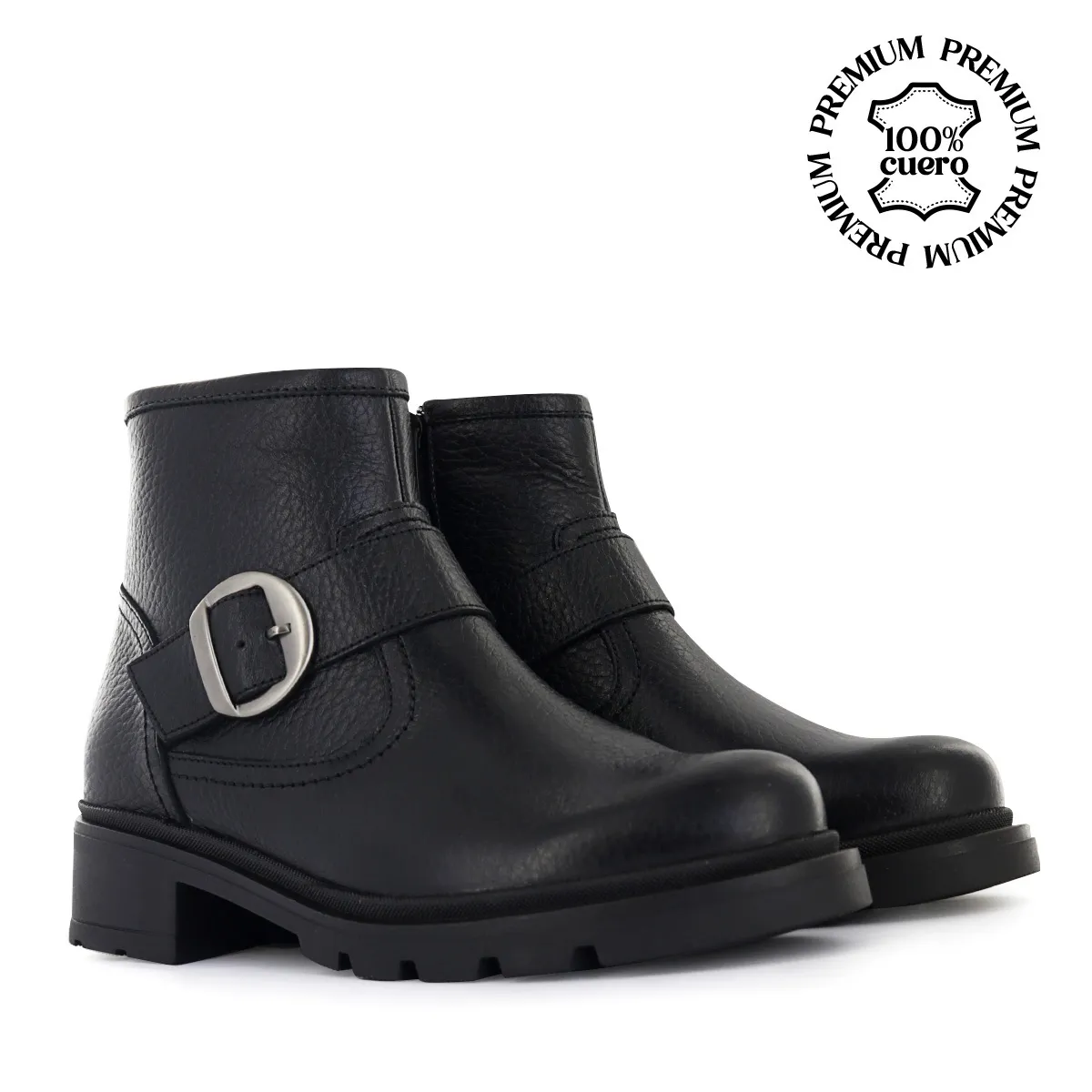 ECCO - Botas Casual Mujer Ecco Doria03 Negro Cuero