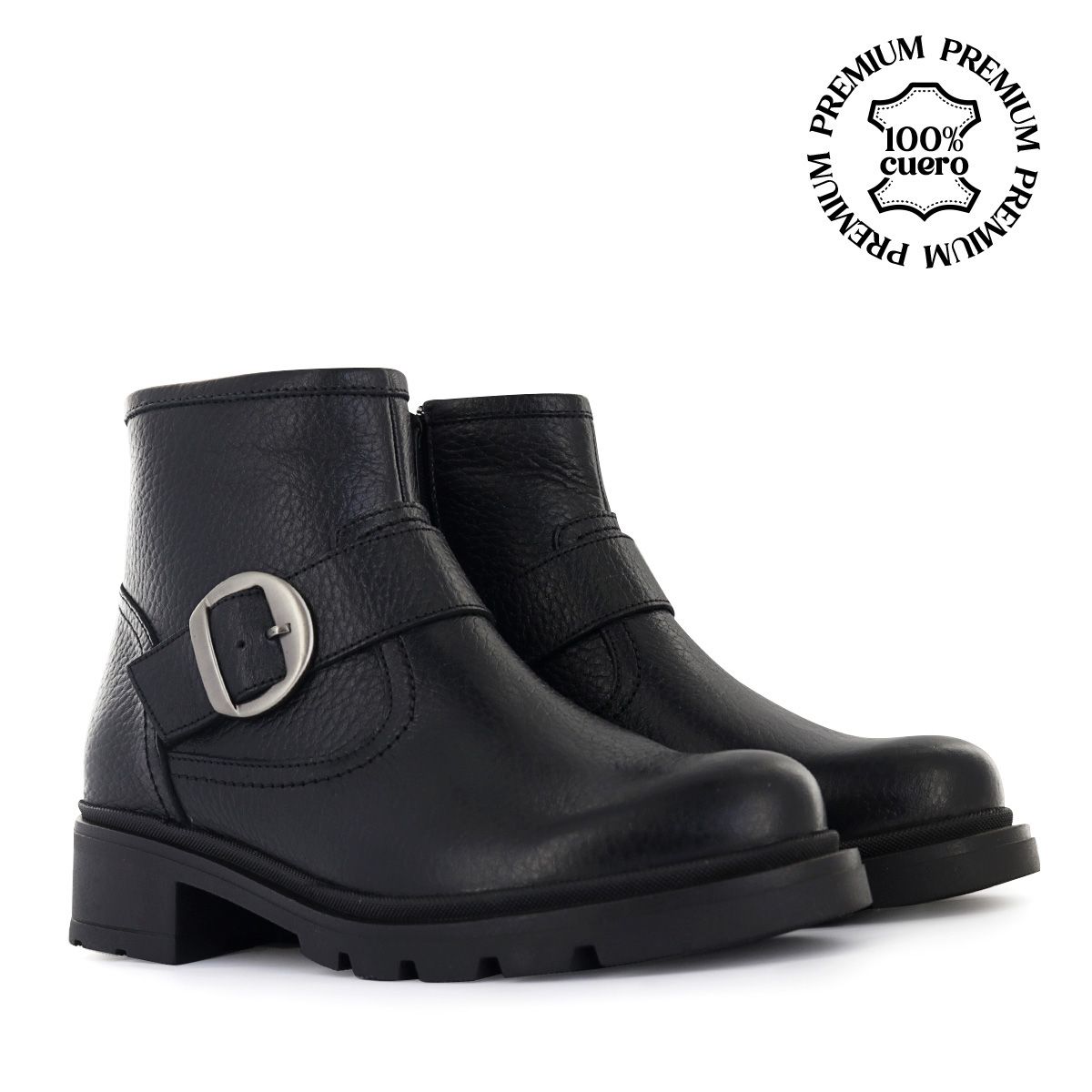 ECCO - Botas Casual Mujer Ecco Doria03 Negro Cuero
