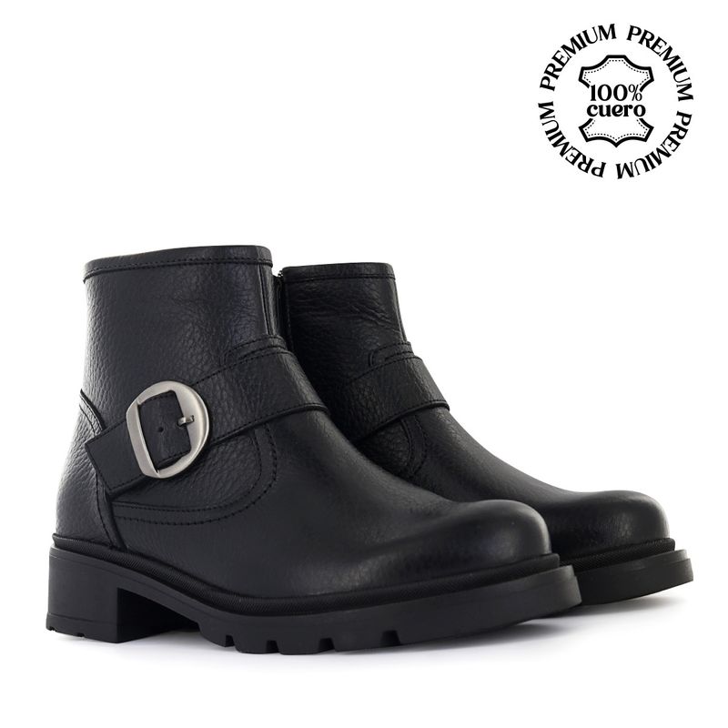 ECCO - Botas Casual Mujer Ecco Doria03 Negro Cuero