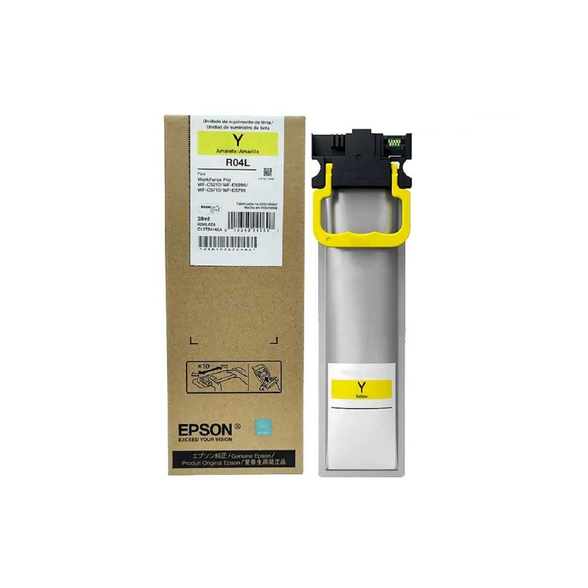 EPSON - Cartucho Original Epson R04L AMARILLO XL wf-c5710 WF-C5210 5290