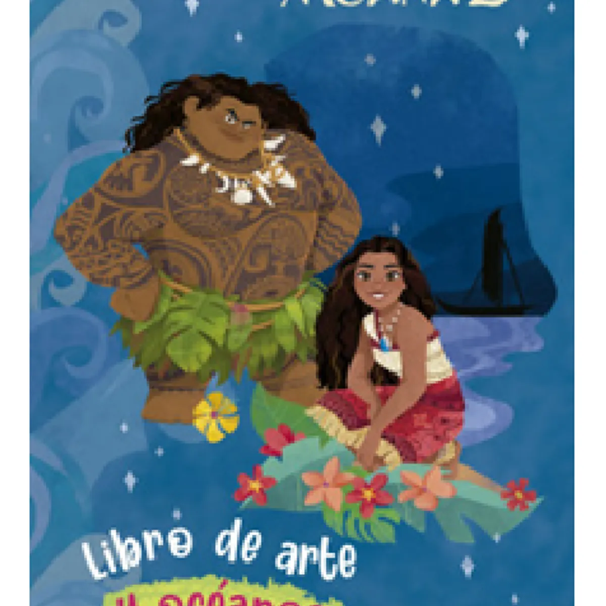 GENERICO - Moana 2 Libro de arte y océanos