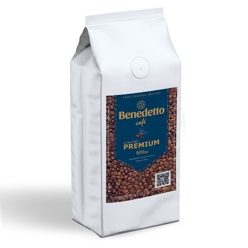 GENERICO - Café Benedetto PREMIUM de especialidad molido medio 500 gr