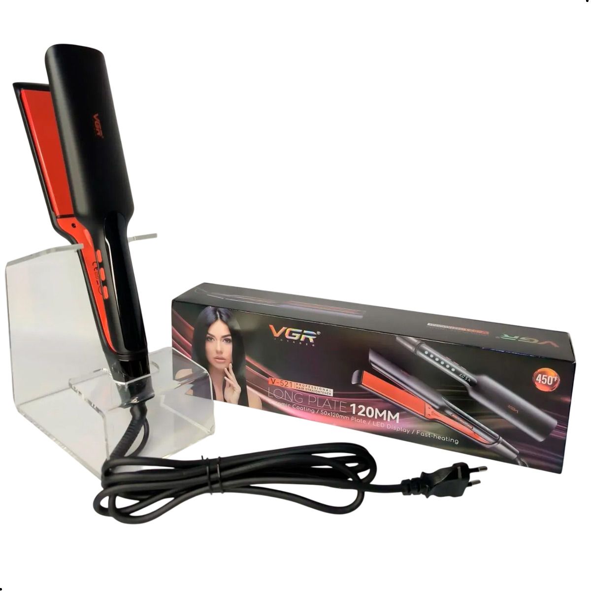 GENERICO - Plancha Para Cabello Vgr 521 Lisador 120mm 450°f